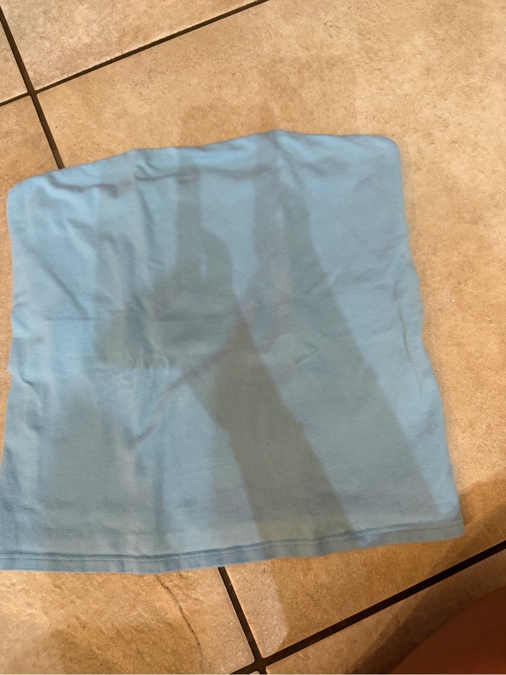 wild fable Light Blue Mini Tube top